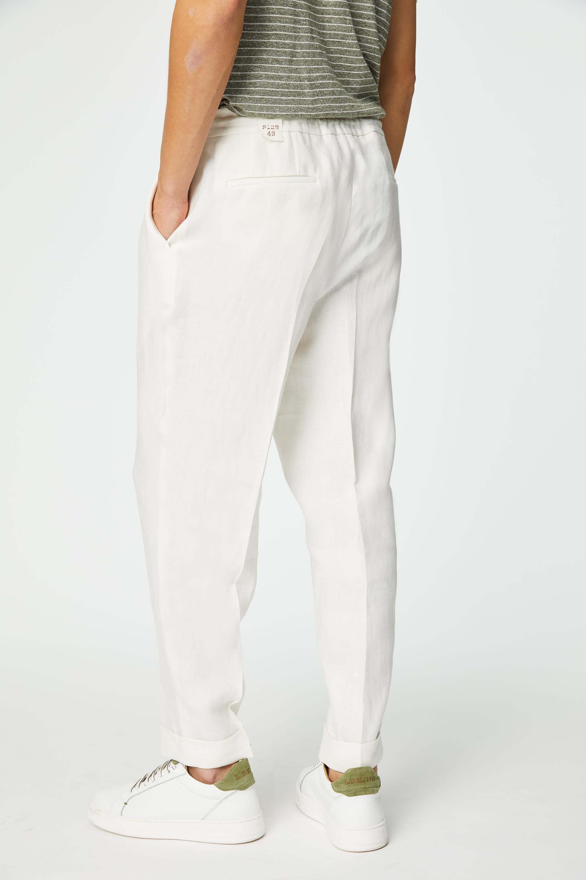 White LESTER pants