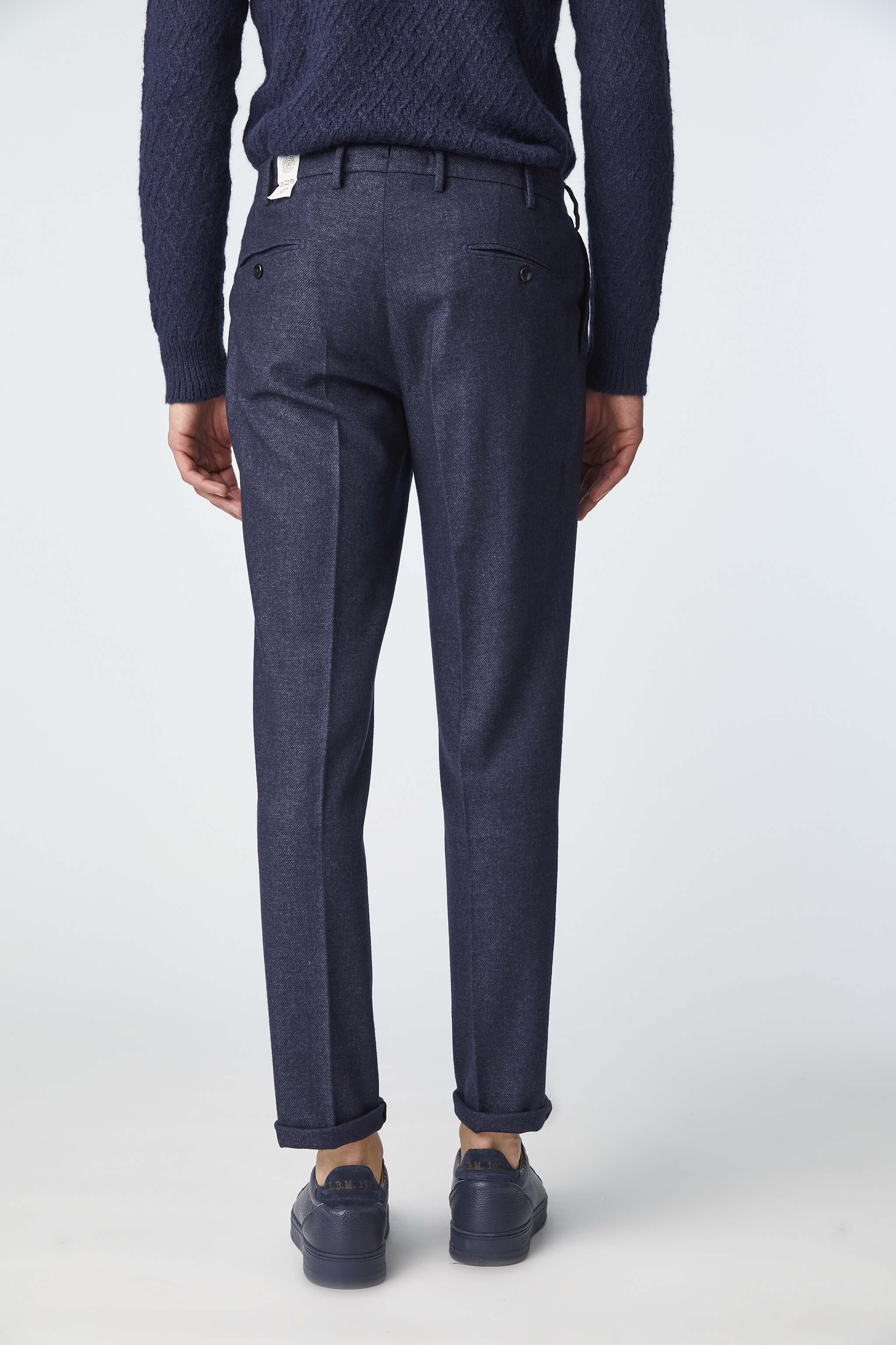 Garment-dyed MICHAEL pants in blue