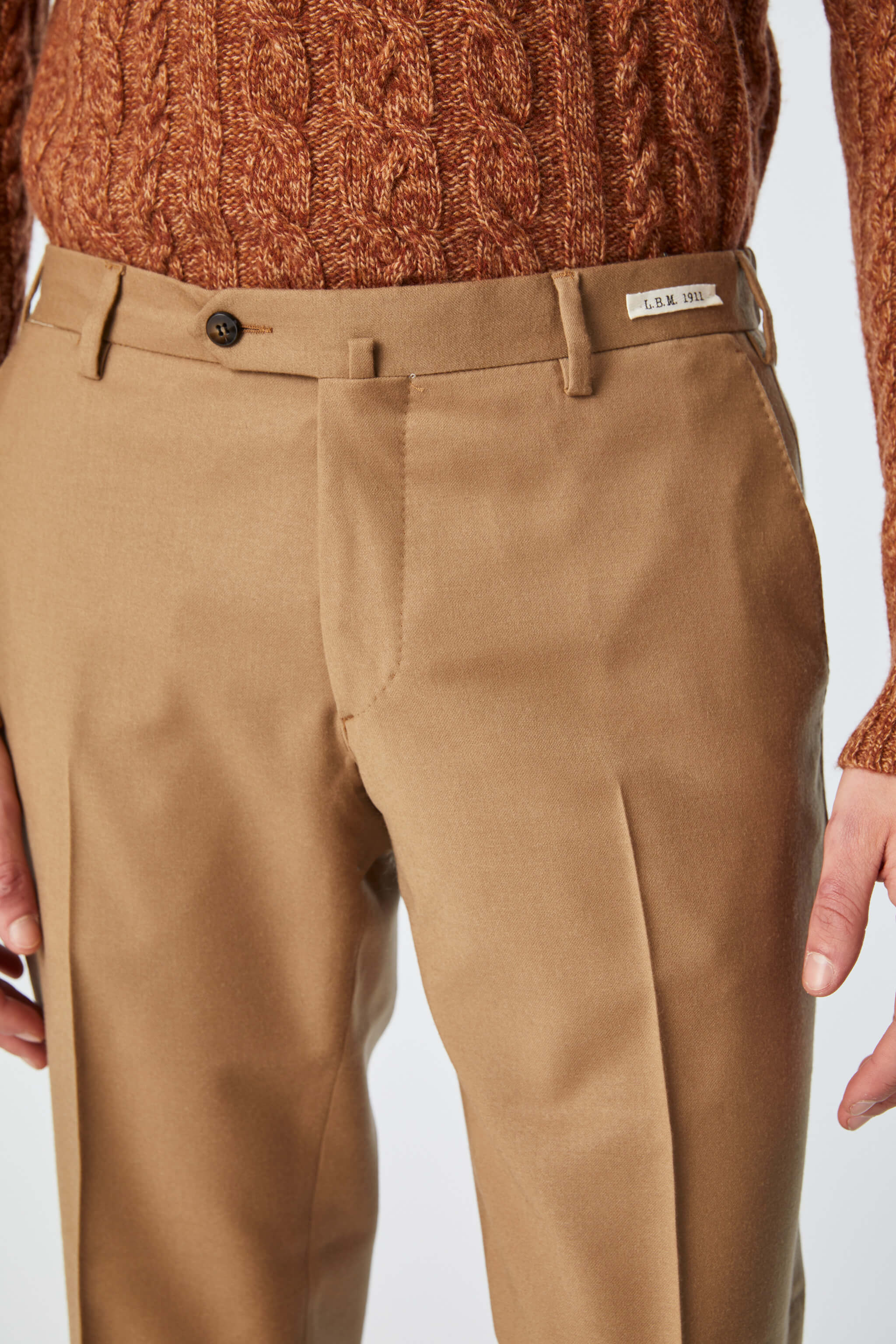 ELTON pants in camel