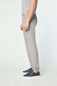 Garment-dyed elton pants in light gray light grey