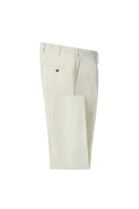 Garment-dyed michael pants in white white
