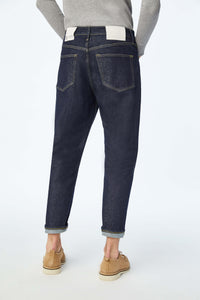 Jeans 5 tasche baggy blu blu