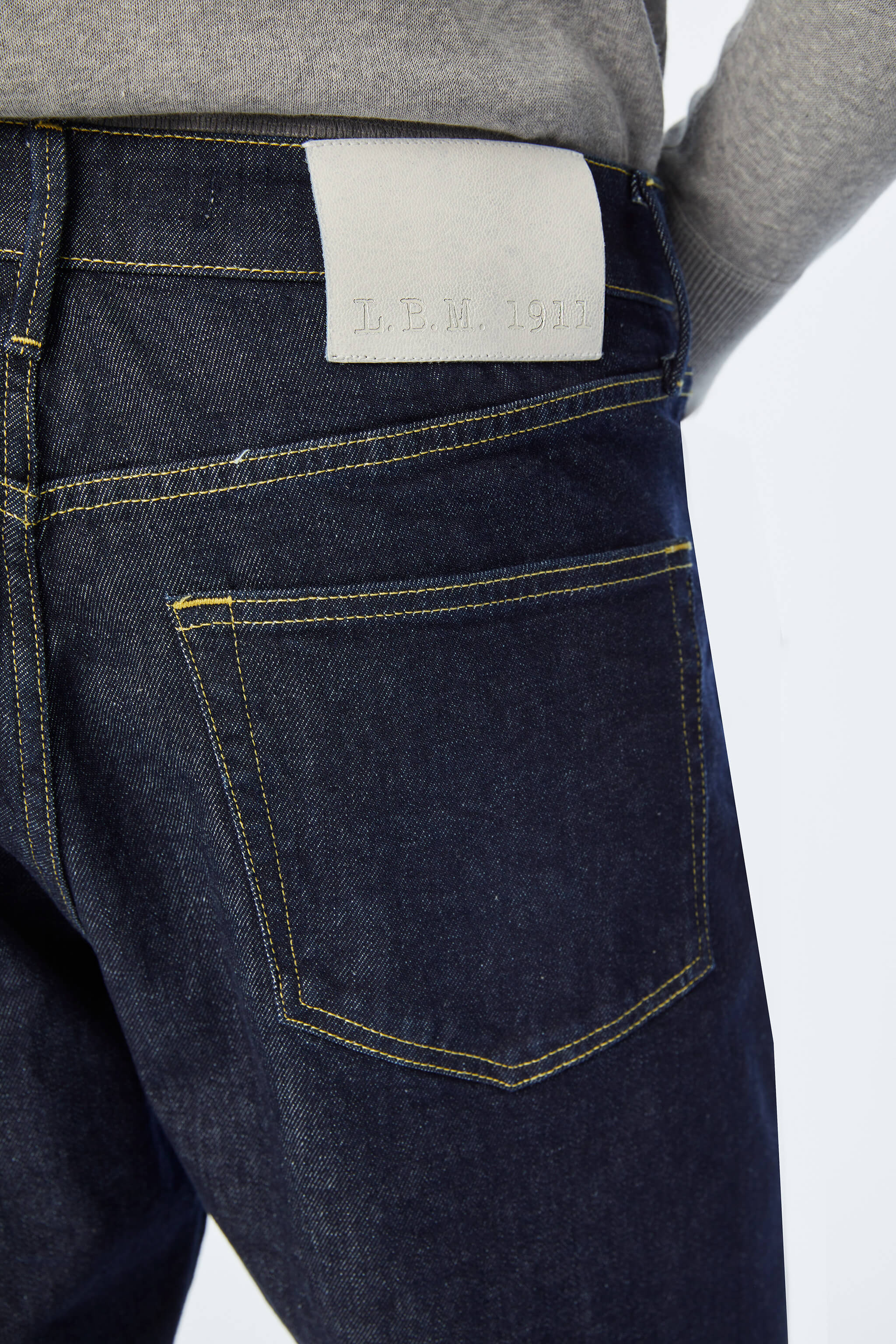 Jeans 5 tasche baggy blu