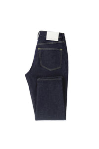 Jeans 5 tasche baggy blu blu